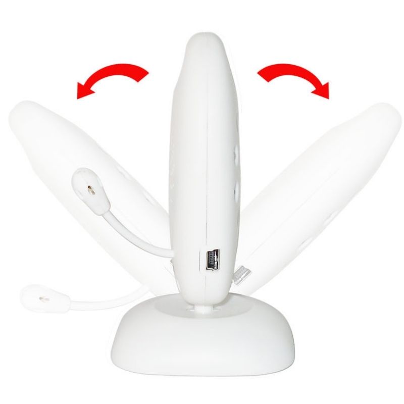 Holiven Alat Monitor Bayi dengan Fitur Suara Suhu dan Musik / Kamera Pemantau Anak