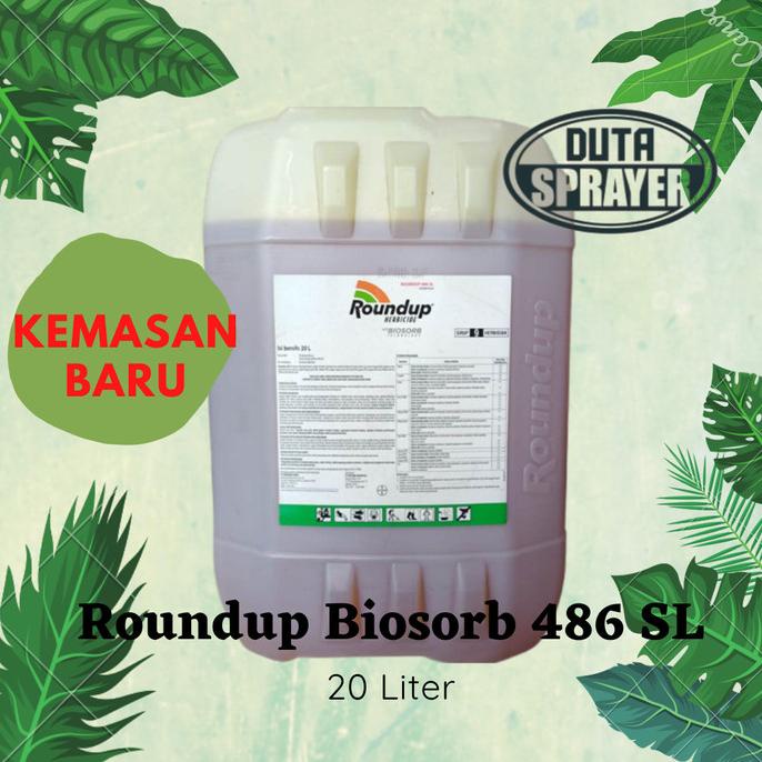ROUNDUP 486 SL 20 liter Herbisida Pembasmi Rumput 20 liter