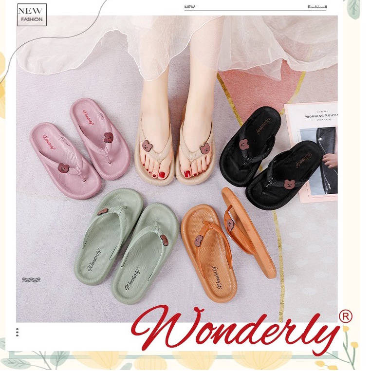 Chekout Sandal Wanita Wonderly / Sandal Jepit / Sendal Jepit Wanita l M2288
