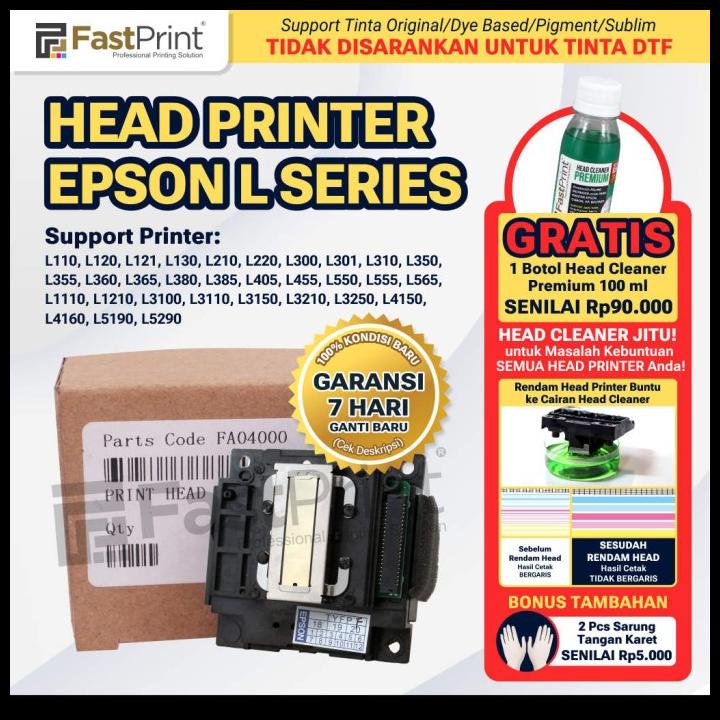 Print Head Printer Original Epson L120 L130 L220 L300 L310 L360 L365