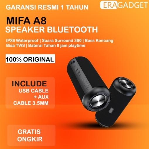 Mifa A8 Tws Bluetooth Speaker Portable Waterproof Ipx7