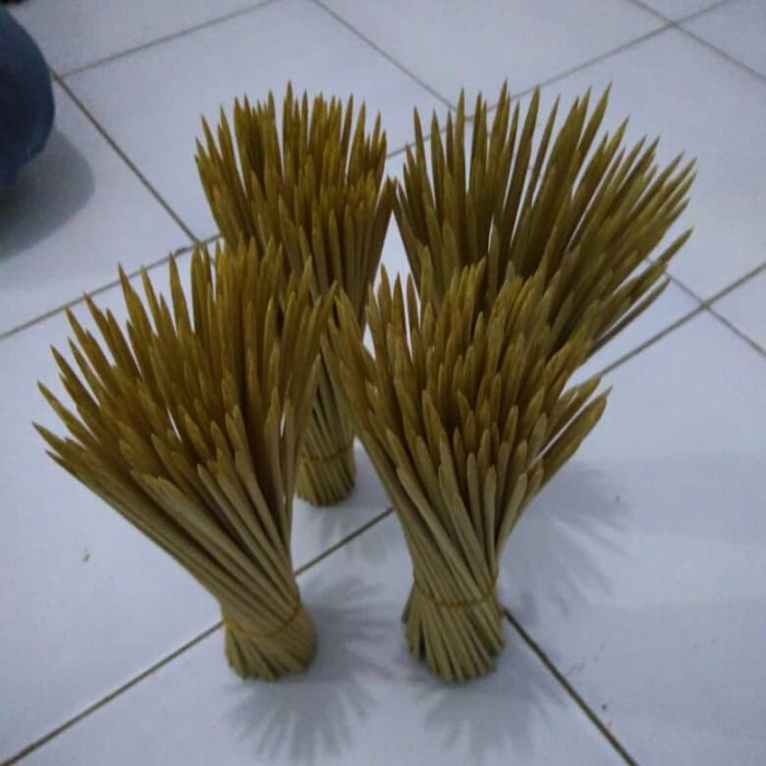 Terlaris Tusuk Sate Cumi Seafood 40Cm Isi 1000Pcs
