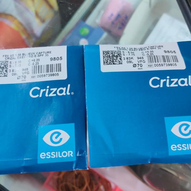 Lensa Essilor Crizal | Essilor 100% Original | Lensa Kacamata Essilor