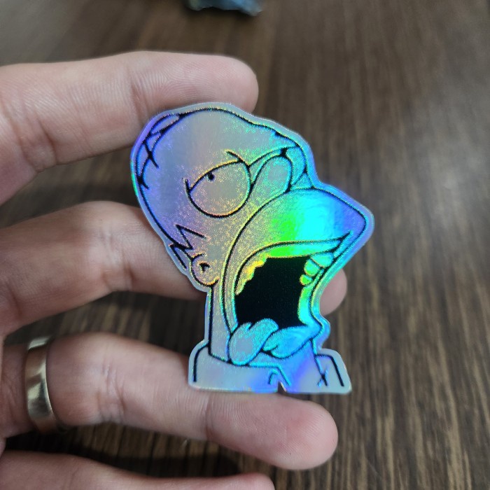 

Sticker Hologram Anime - PSH1708 - Homer Simpson