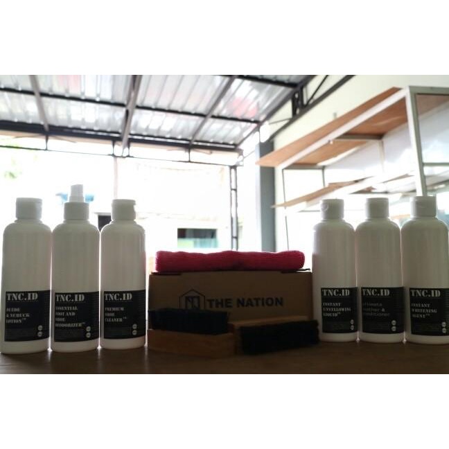 PAKET USAHA LAUNDRY SEPATU LENGKAP 250ML KOMPLIT SHOE CLEANER SET