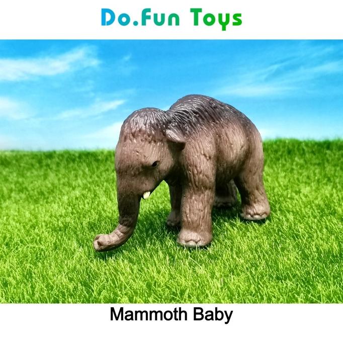 Ready Baby Mammoth Animal Figure/ Miniatur Mainan Anak Gajah Mammoth Discount