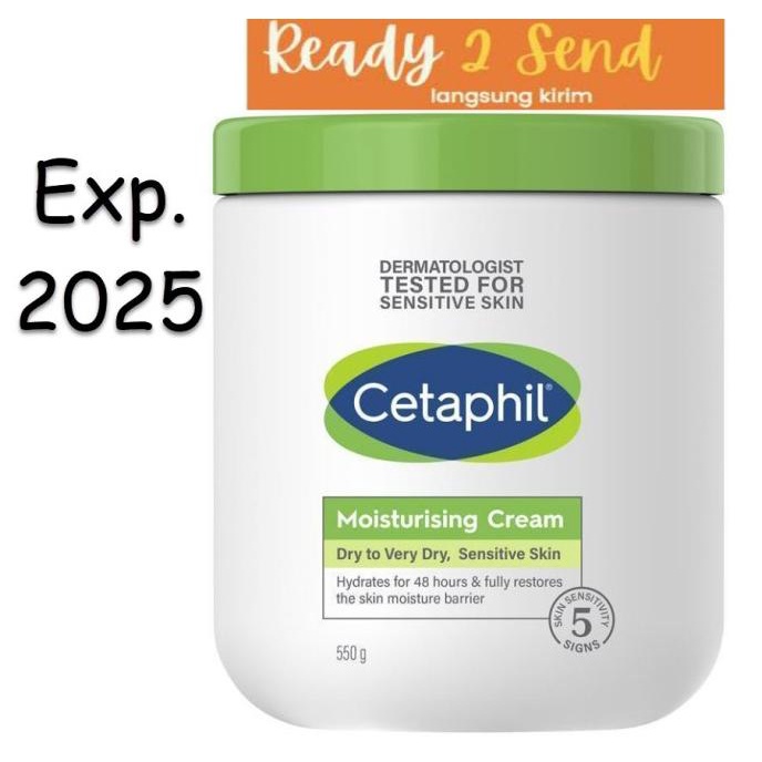 Cetaphil Moisturising Moisturizing Cream 550gr 550 gram