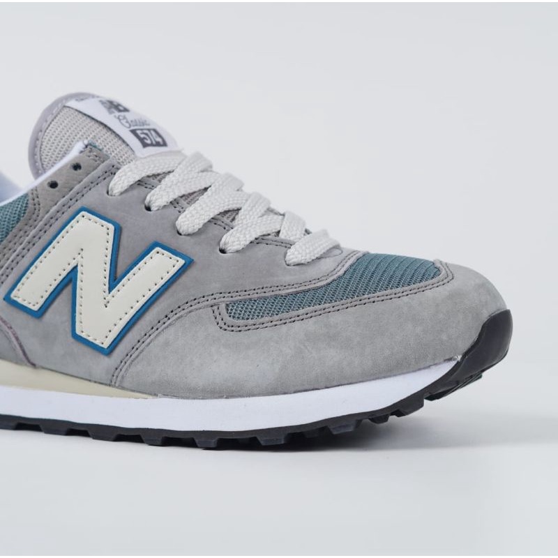 Sepatu New Balance 574 Steel Grey