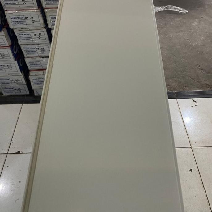 ((((()paling dicari] Plafon PVC putih polos glossy Denta Plafon DP 01
