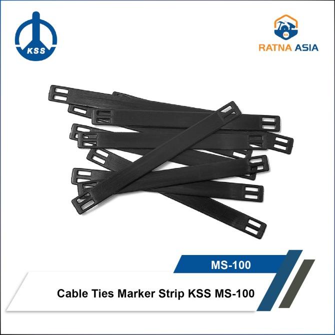 

^%^%^%^%] Kabel Tis Marker Strip KSS MS-100 Cable Ties (per Bag)