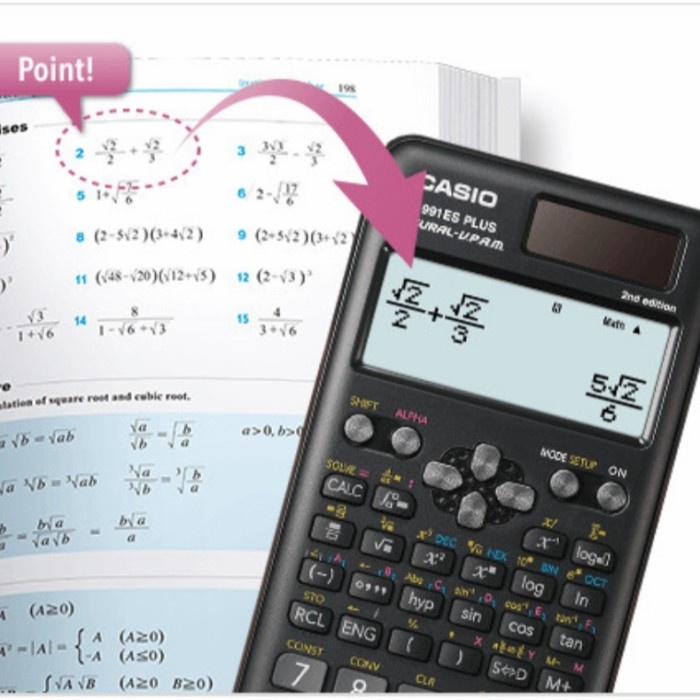 

Terlaris Casio Fx 991 Es Plus - Scientific Kalkulator