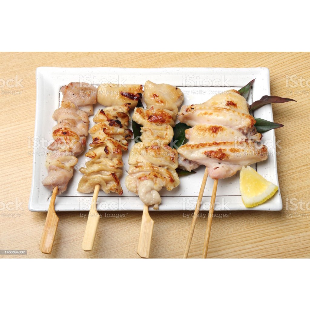 Tusuk Sate Jepang 12cm isi 100 pcs / Tusuk Sate Yakitori Flag / Dayung