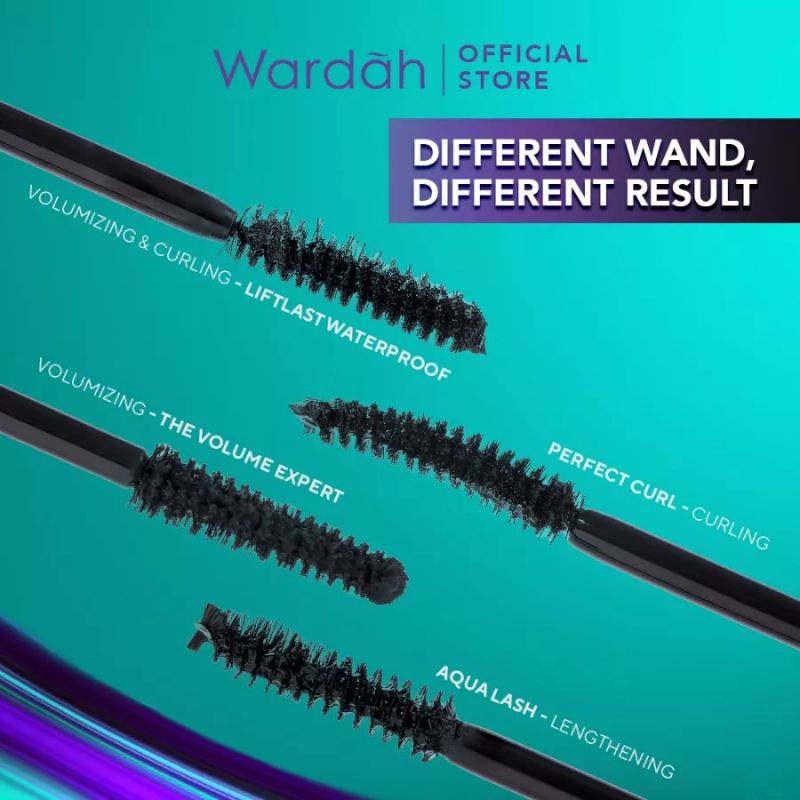 Wardah Eyexpert Aqua Lash Mascara 6g | Mascara