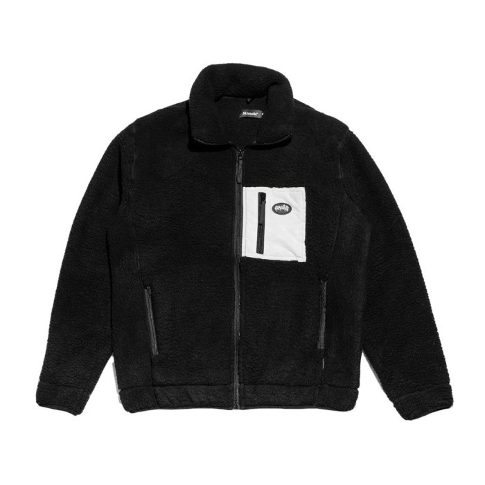 TERLARIS Ja.Lei Jaket Sherpa Bulu Tebal Pria Wanita Premium Quality - Miracle