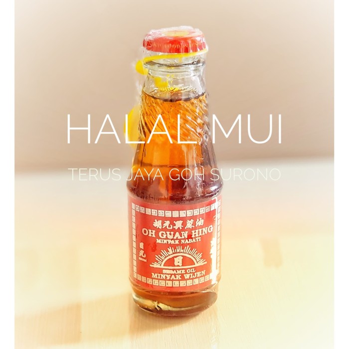 

Oh Guan Hing Sesame Oil 100ml Minyak Wijen Oh Guan Hing 100 ml