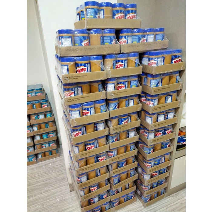 

Skippy Chunky Kasar Selai kacang 500 gram 1 lusin isi 12 botol