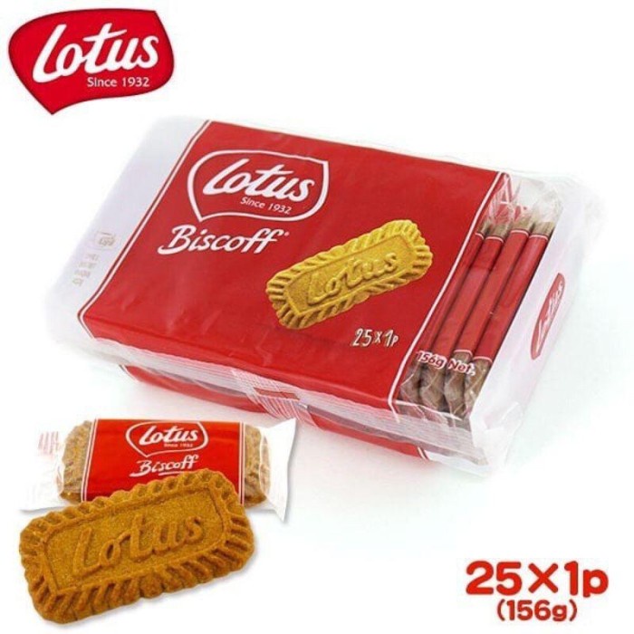 

Biskuit Karamel Premium Lotus Biscoff 156 Gram khusus gojek/grab