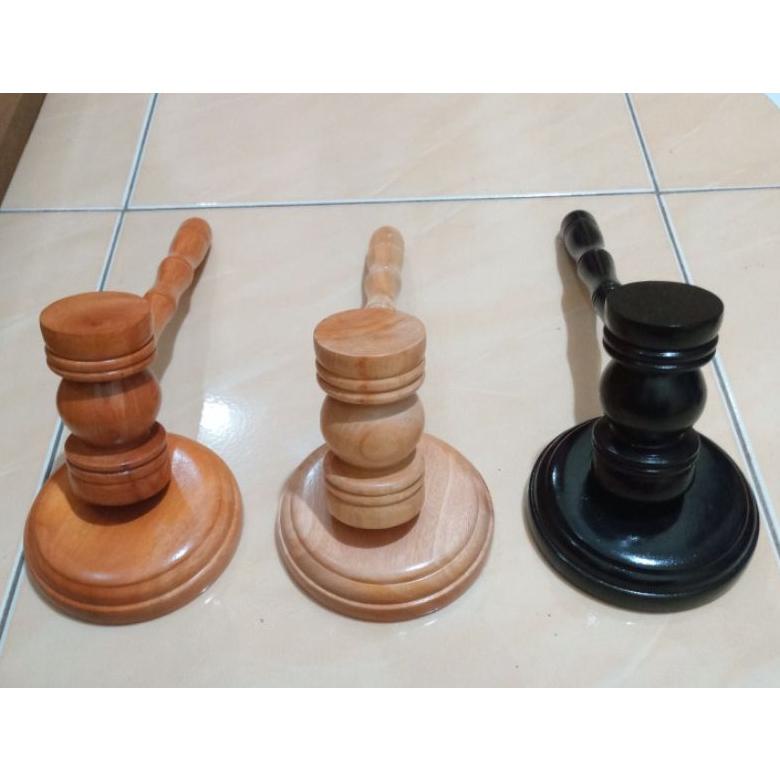 

Viral Palu Sidang Kayu Satu Set (Palu& Dudukan) - Mdl1