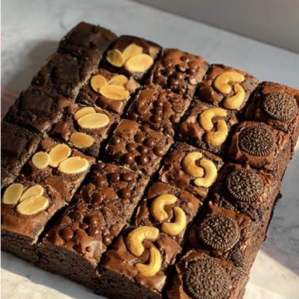 

Fudge Brownies Cake 5 varian rasa - kuekuenak