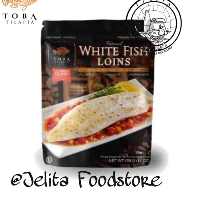 

Toba Tilapia White Fish Loins Frozen 400gr (4pc)