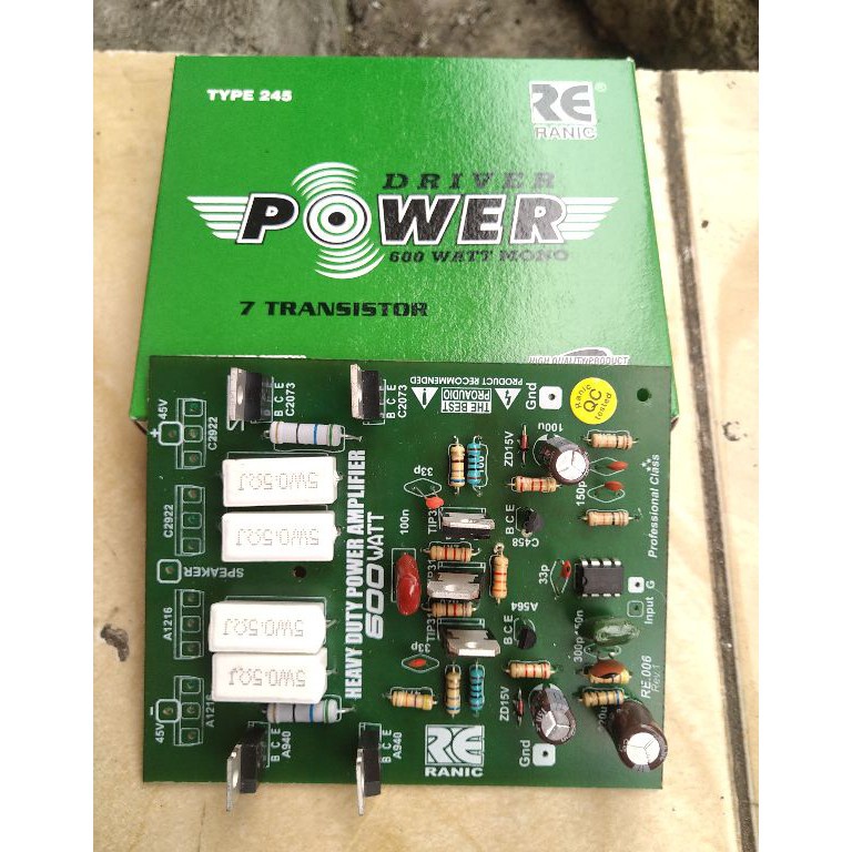 Promo.. kit power amplifier 600w 600 watt driver 67