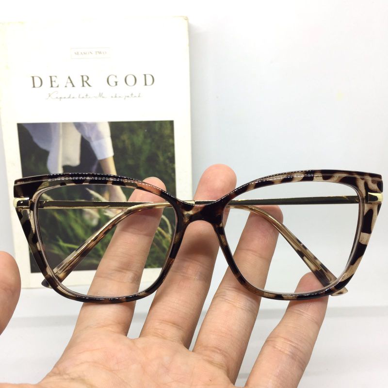 9017L Kacamata Minus Cewek -0.50 sd -6.00 Kacamata Minus Cat Eye