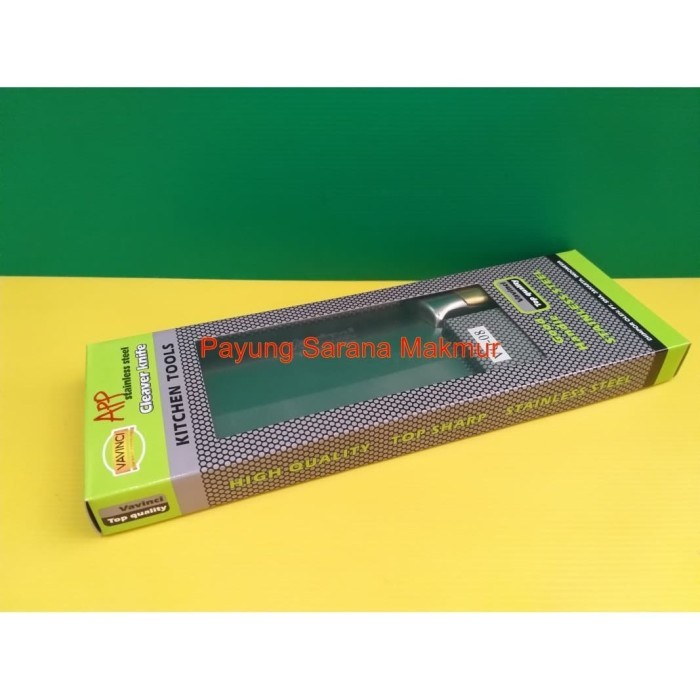 Golok Vavinci Lurus / Golok Sayur / Golok Stainless / Cleaver Knife