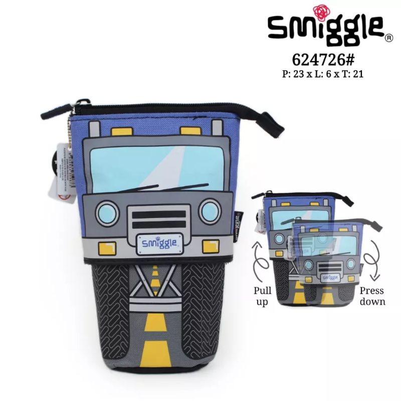 Pencil case smiggle stand n slide/pencilcase smiggle