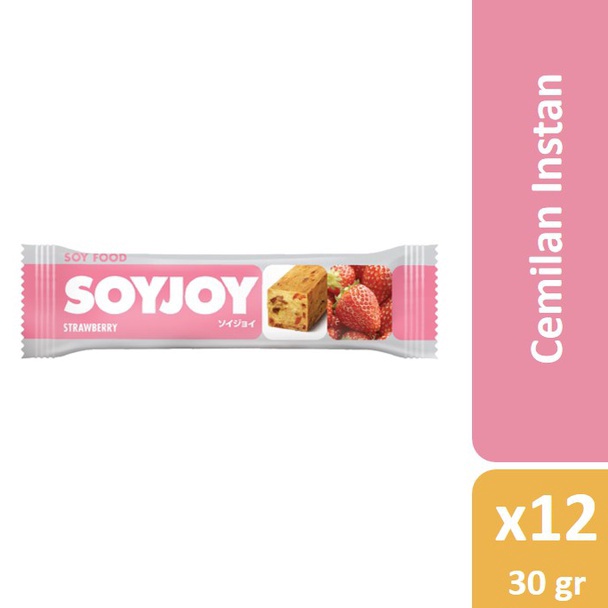 

Buruan Beli❀☊ Soyjoy Strawberry 30g x 12 Bars B76