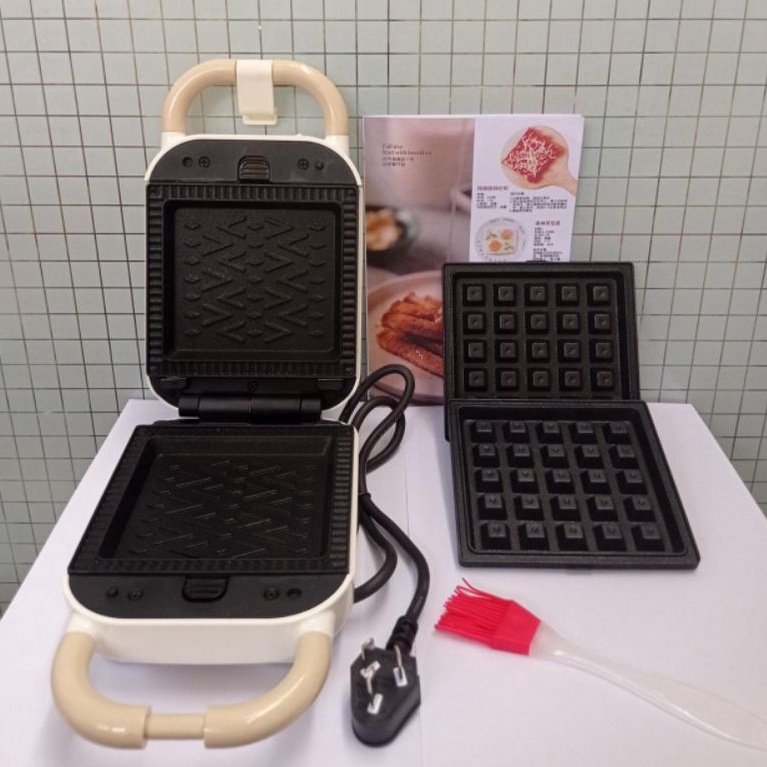 [Art. K15X] [ORIGINAL READY STOCK] Mini Sandwich Maker yidpu / Waffle maker yidpu / Cetakan donat / 