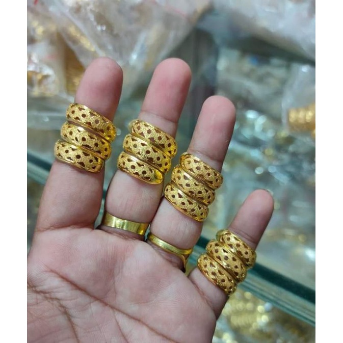 Cincin Lapis Emas Sepuh 24k