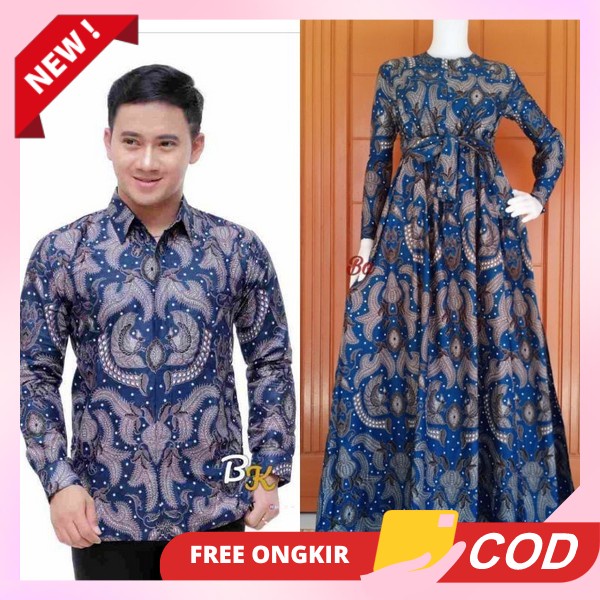 Gamis Pasangan Suami Cauple Syar'I Bju Syar I Bj Muslim Kapelan Dres Syari Gsmis Termurah Terbaru 20