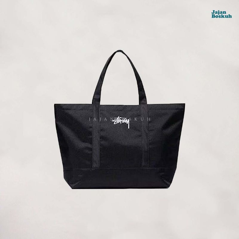 Stussy embroidery appendix magz japan tote bag