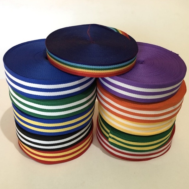 

TALI UNTUK MEDALI/ TALI WEBBING MEDALI/ TALI MENDALI PER ROLL