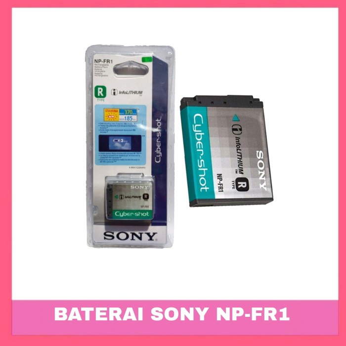 DISKON SPESIAL BATTERY FOR SONY CYBERSHOT BATRE NP-FR1 BATERAI DSC P200 T50 BATERE TERMURAH