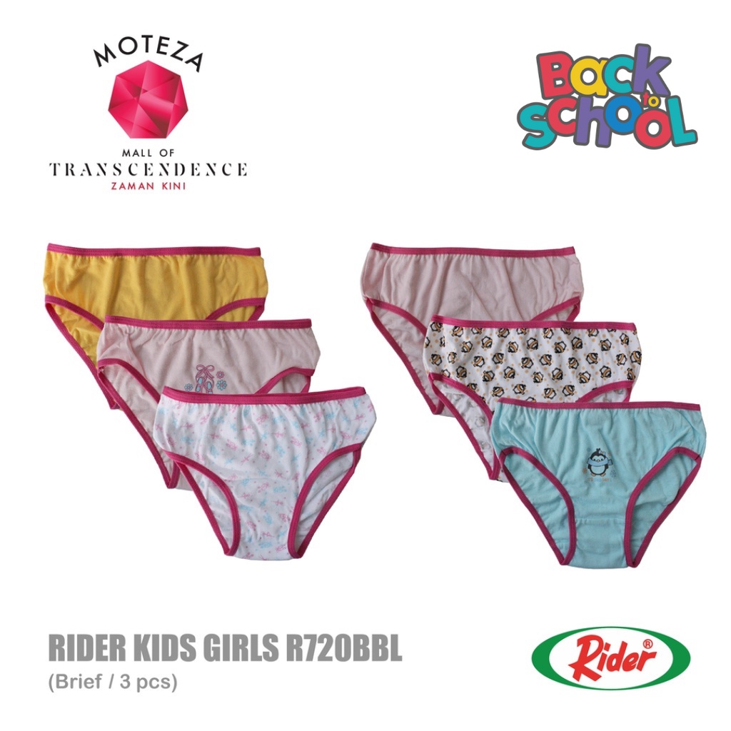 Celana Dalam Anak Perempuan - RIDER KIDS - R 702 R702 BBL