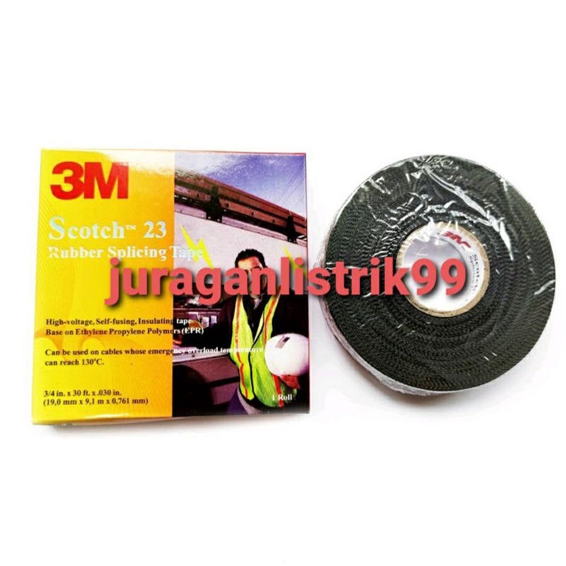 

3M I LISTRIK SCOTCH 23 RUBBER SPLICING TAPE