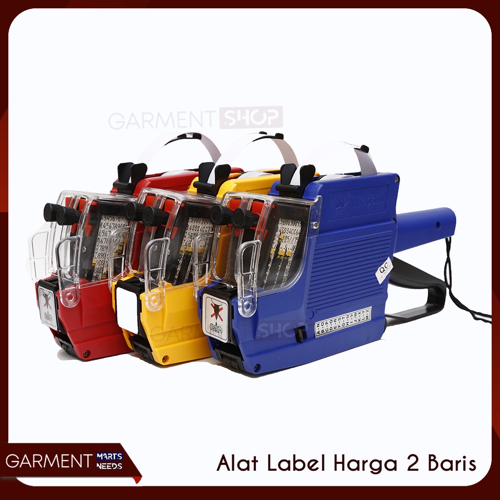 

ALAT LABEL HARGA PRICE LABELLER MX 6600 & 3 ROLL