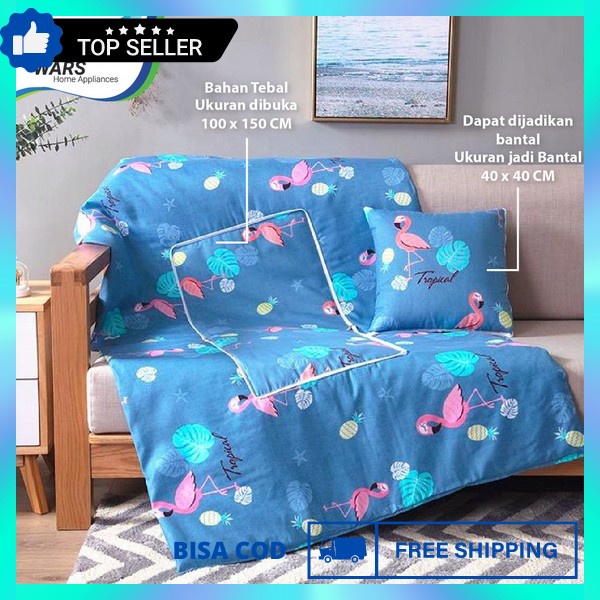 Super Blangket Hotel Terlaris Lembut Balmut Slimut Bantal 2023 Polos Tidur Halus Bulu Selomut Selimu