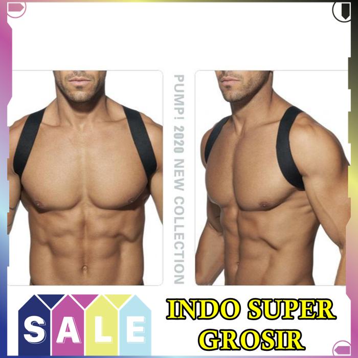 TALI CHEST PRIA. MERK PUMP HARNESS TALI CHEST PRIA. MERK PUMP HARNESS PRIA DEWASA /HARNESS PRIA SEXY