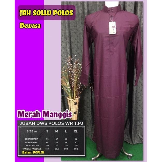 Baju Gamis Pria Sollu - Jubah - Baju Koko Terusan