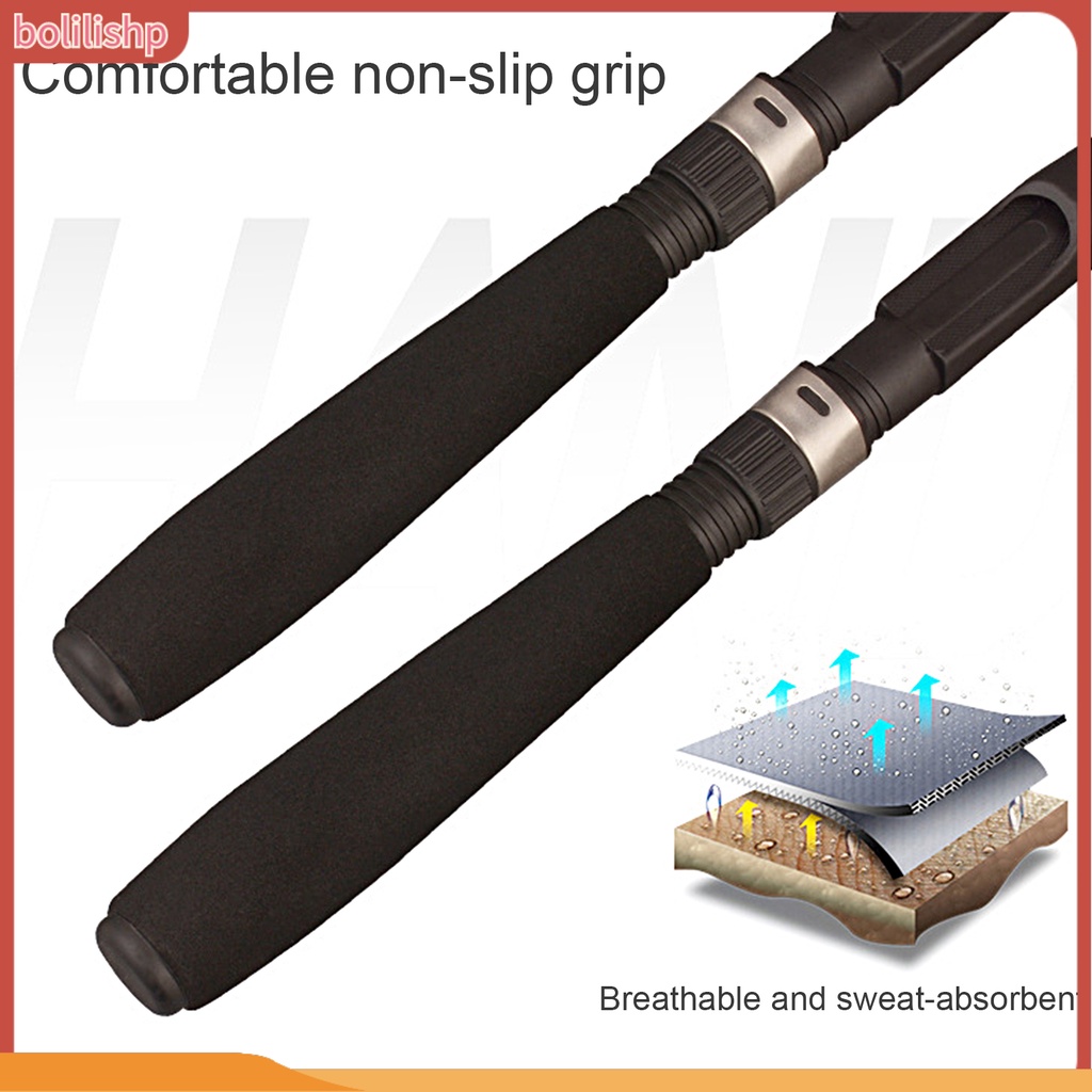 [Bolilishp] 1.8-3.6m Ergonomic Handle Ceramic Guiding Ring Flexible Spring Sensitive Tip Fiberglass Sea Rod Air Asin Air Tawar Telescopic Fishing Rod Untuk Pecinta Memancing