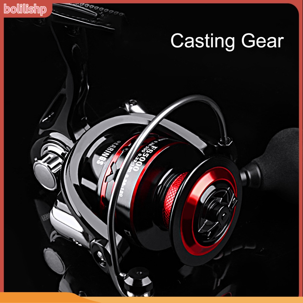 [Bolilishp] spinning Reel High Speed Ratio Metal Line Cup Profesional Fishing Tackle Universal Lure Reel Pancing Garis Roda Perlengkapan Memancing
