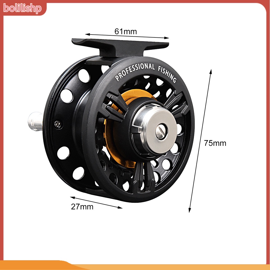 [Bolilishp] fly Fishing Reel Ball Bearing Professional Quick Release Kiri/Kanan Saling Tukar. Alat Peredam Kecepatan Tinggi Portabel High Speed Metal Spinning Reel Memancing Laut