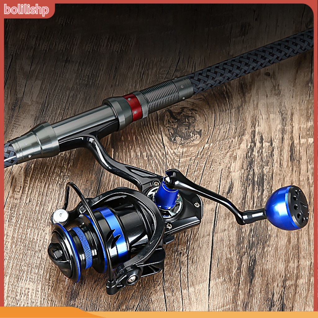 [Bolilishp] fishing Reel Rem Kokoh CNC Bola Pengolah Gagang Umpan Casting Lure Explosion Proof Gulungan Panjang Untuk Outdoor