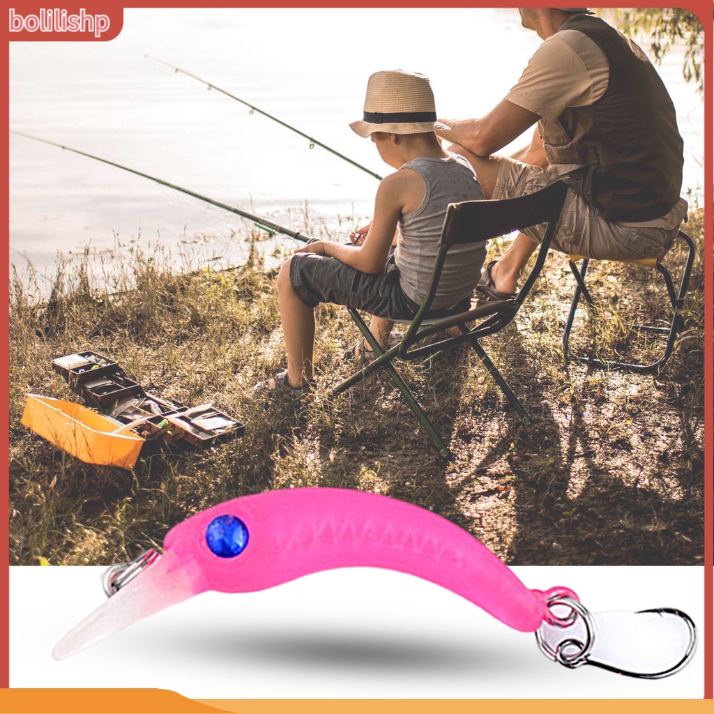 [Bolilishp] 7pcs/set 1.5g/4cm Memancing Umpan 3D Mata Tajam Kait Universal Mini Simulasi Ikan Kecil Topwater Umpan Buatan Memancing Aksesoris