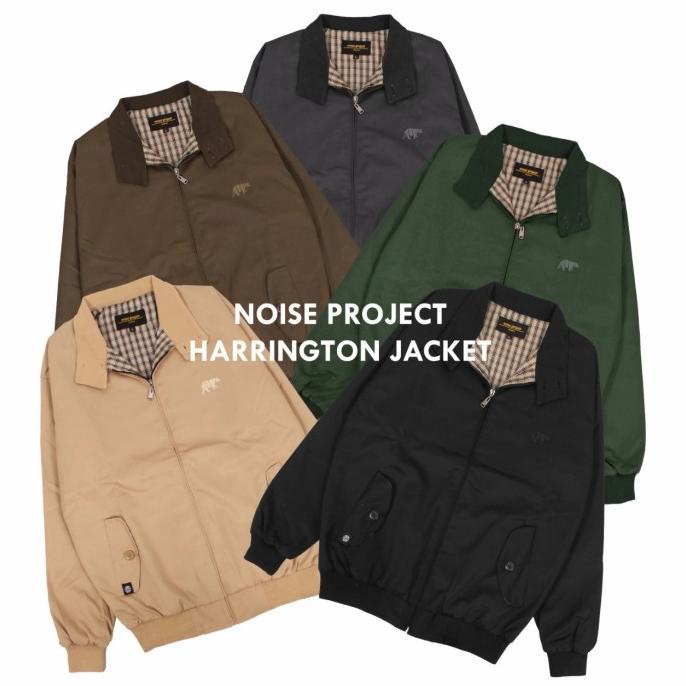 Jaket noise projects harington jacket pria wanita / jaket harington