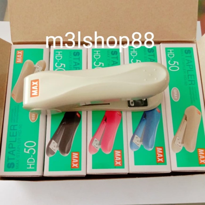 

Stapler max hd 50 / staples / hekter