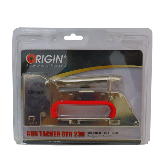 

Origin Stapler Gun Tacker Besi OTR-23R - Stapler Tembak Origin