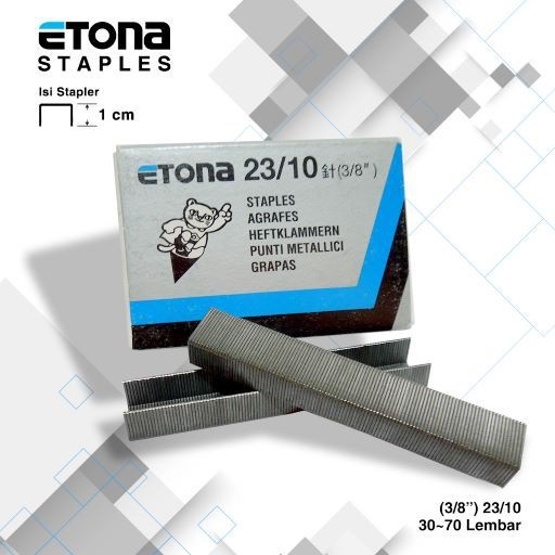 

isi stapler isi staples isi stepler 23/10 etona 3/8